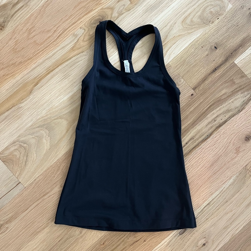 Lululemon black Racerback tank size 4